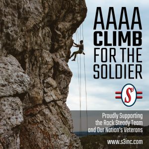 AAAA Climb for the Soldier: S3 Proudly Supports the Rock Steady Team and Our Nation's Veterans